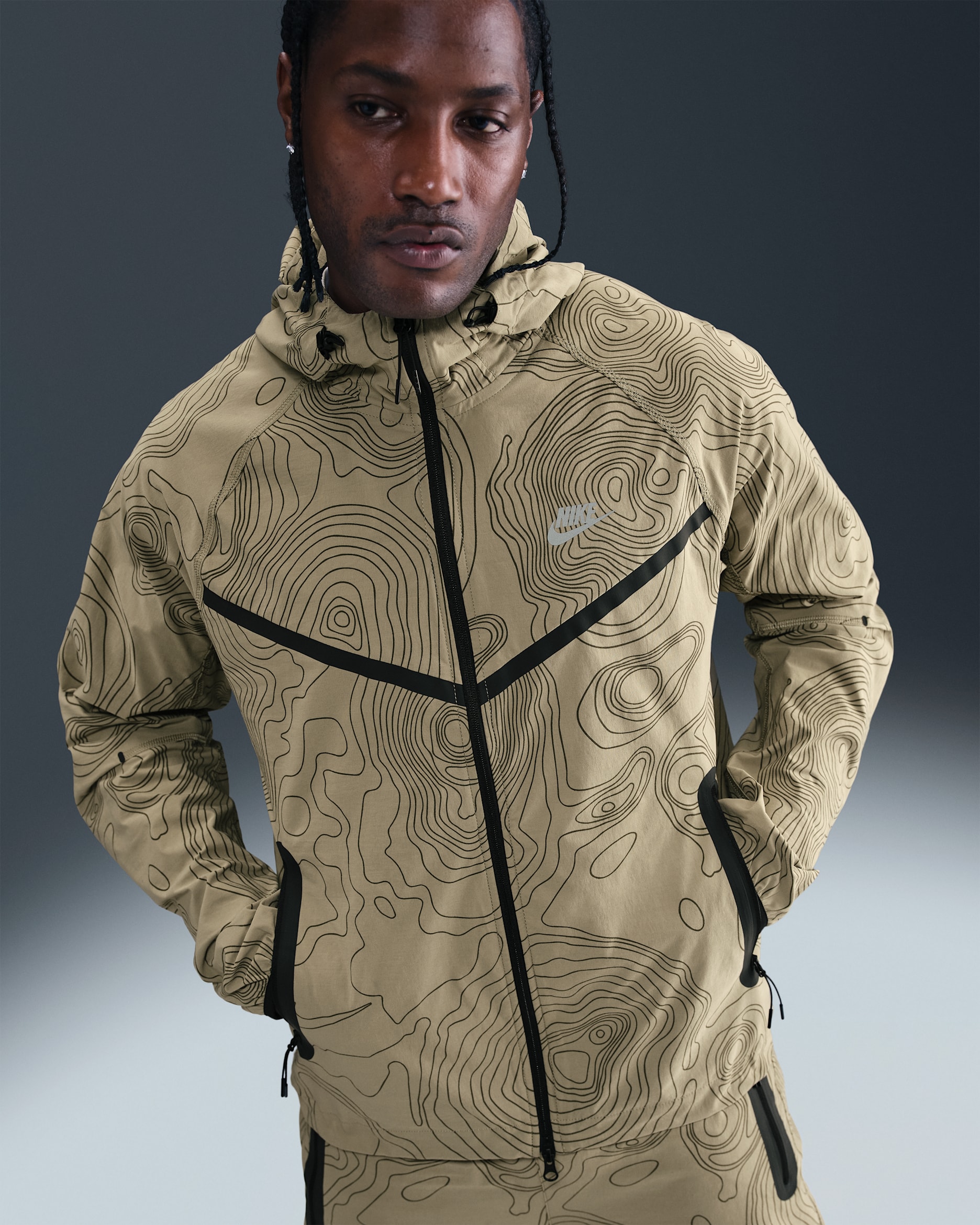 Nike Tech Men's Full-Zip Woven Windrunner Jacket. Nike.com